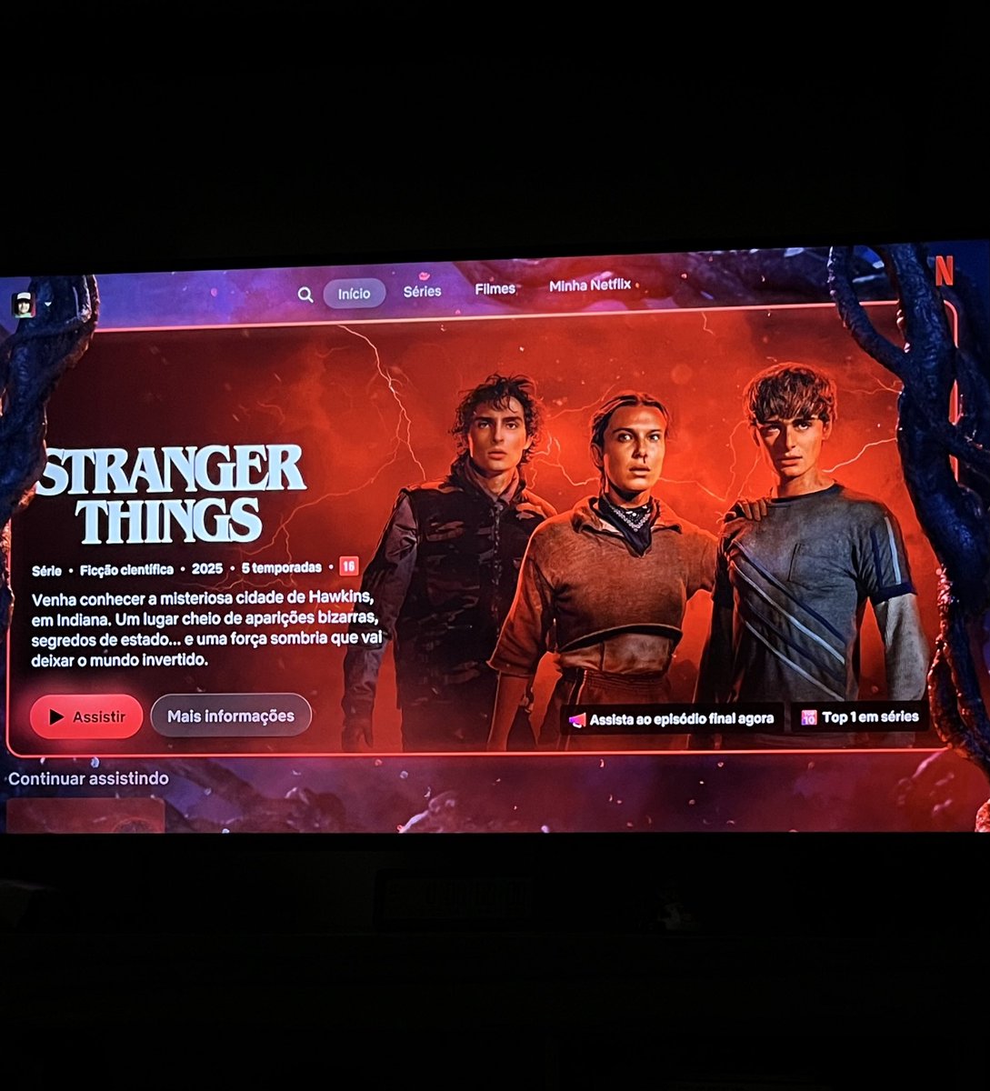 Quando a Netflix revelou as datas e horários de Estreia dos últimos  episódios de Stranger Things eu lembro de pensar “pqp quem vai ser o  coitado que vai estar assistindo isso as, image size:1089x1200