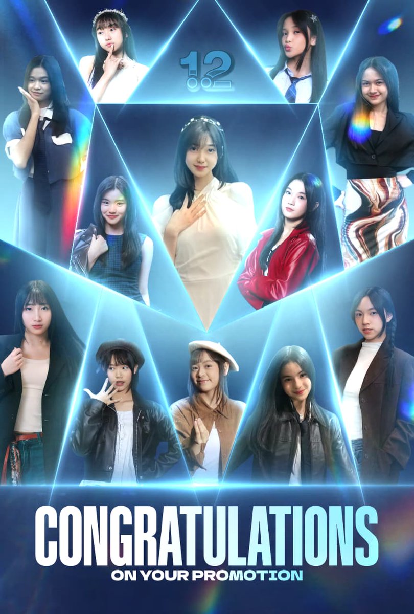 Selamat yaa kepada 12 member gen12 telah menyusul Mba Lana &amp; Ce Fritzy menjadi member inti. Walaupun banyak tantangan tetapi kalian bisa melewatinya 🥰
#ReGrowThogether