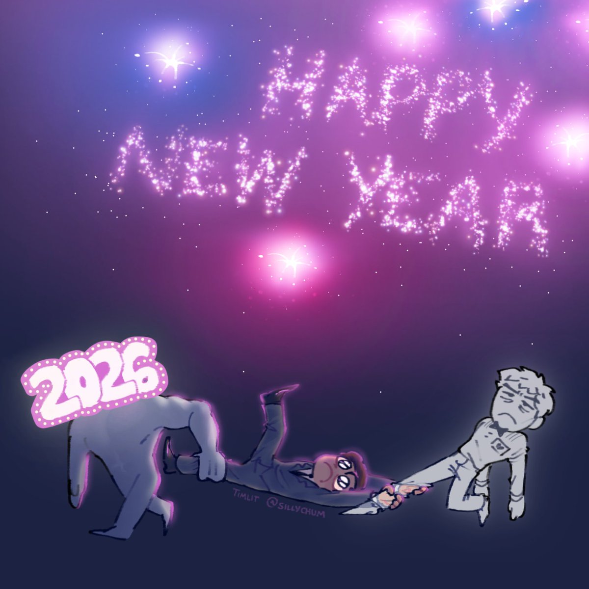 sillychum's tweet image. here’s to dragging inhun into 2026 🍾

#SquidGame #inhun #001x456