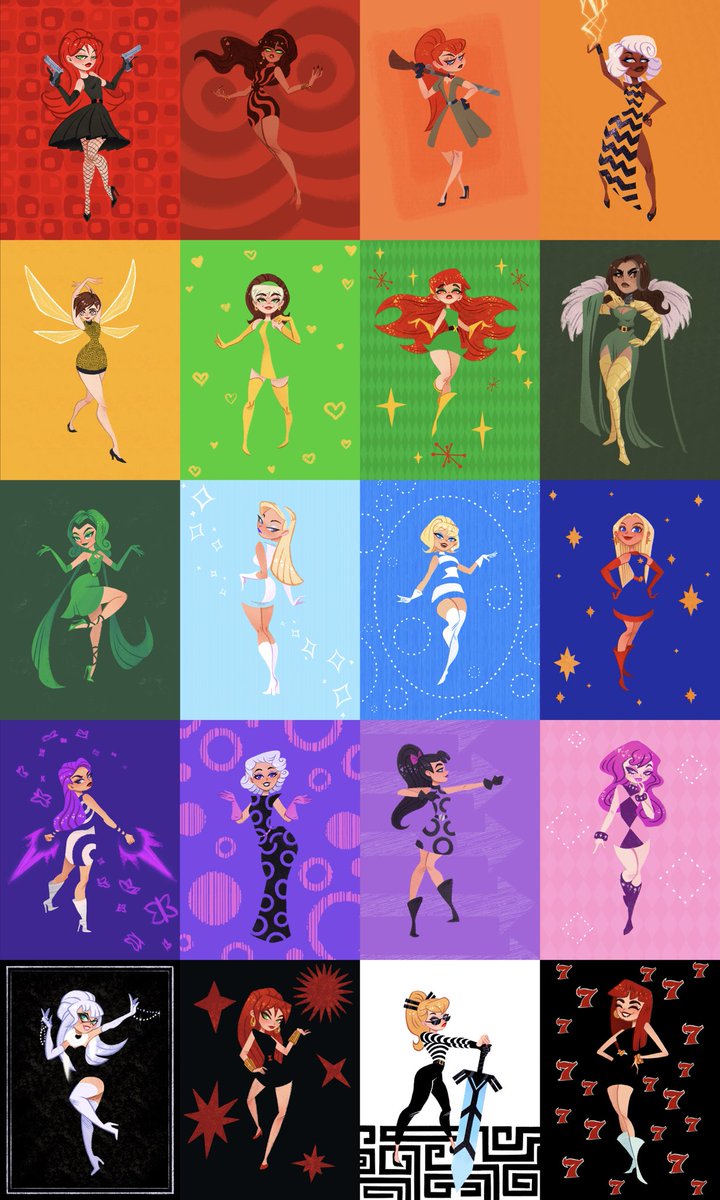 faltinians's tweet image. marvel girls ♥️