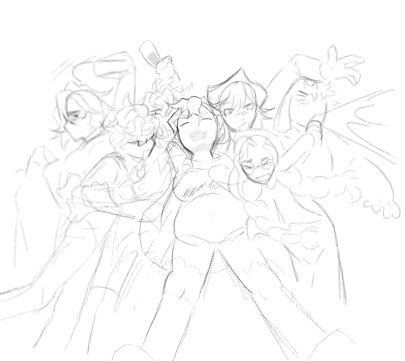tired_lem0nade's tweet photo. HAPPY NEW YEARS EVERYONE!!!

Also New Years art work in process 💔 https://t.co/tXwTZ9CyGr