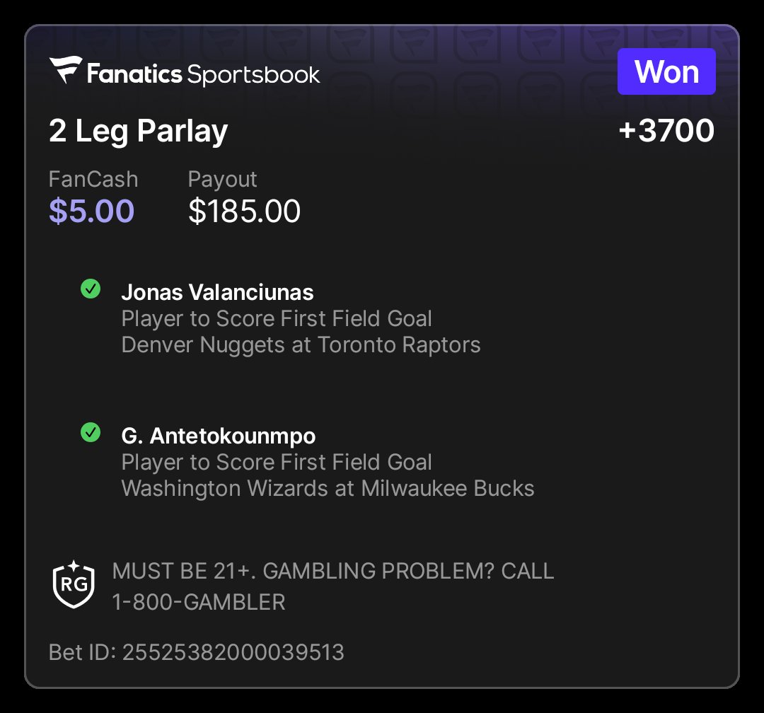 realJHurl's tweet photo. @THEGAMBLINGGAWD Appreciate the tip! Also, paired with Valanciunas on my own. Happy New Year! https://t.co/dNfSp8F4XH
