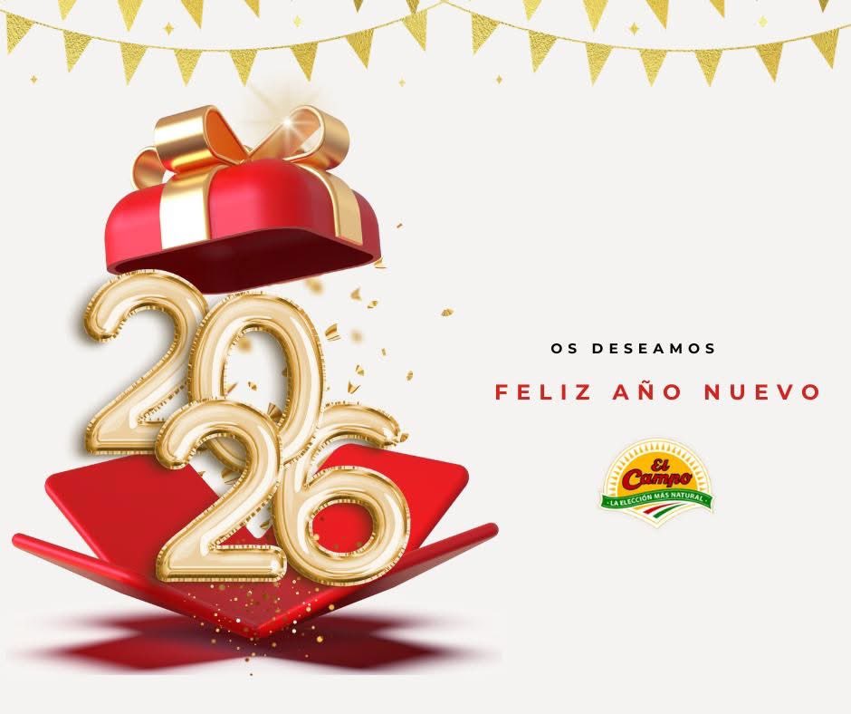 ¡Feliz Año nuevo! Que este año nos regale más abrazos, risas y recuerdos inolvidables.

#FelicesFiestas #felizañonuevo #año2026