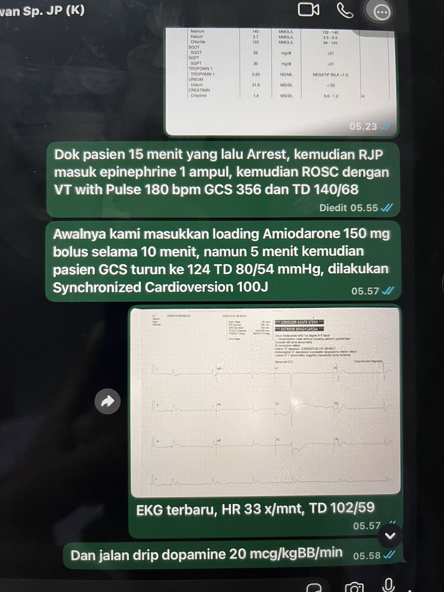 Serba-serbi jaga malam pergantian tahun. Ini belum termasuk keluhan dyspep, chole2an, mabuk, dan KLL babras minor 🙂