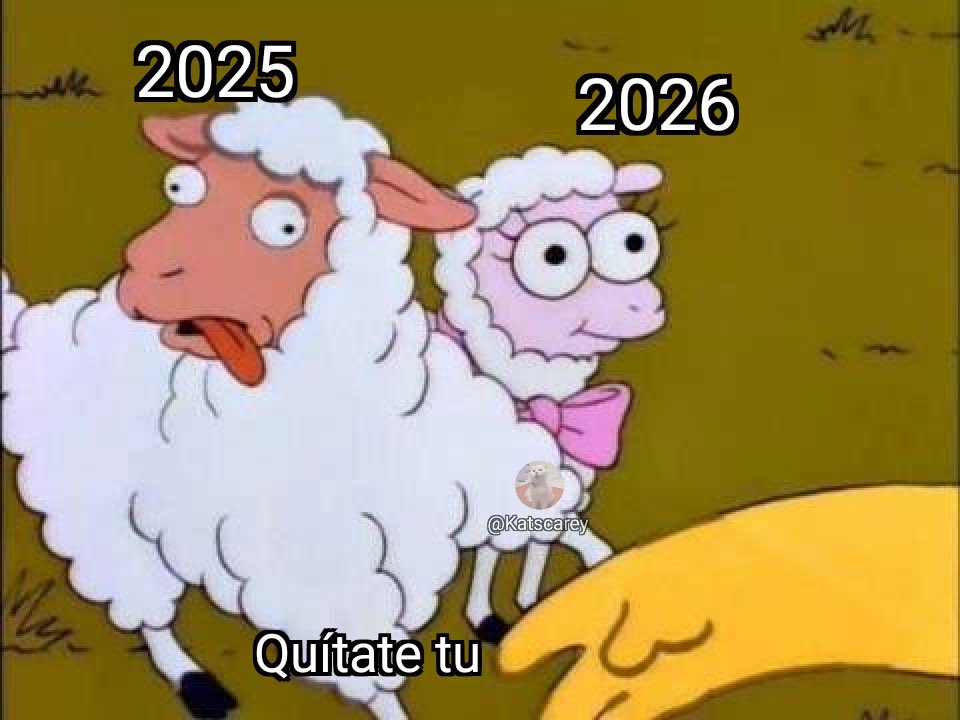 KatsCarey's tweet image. Feliz 2026. 😁