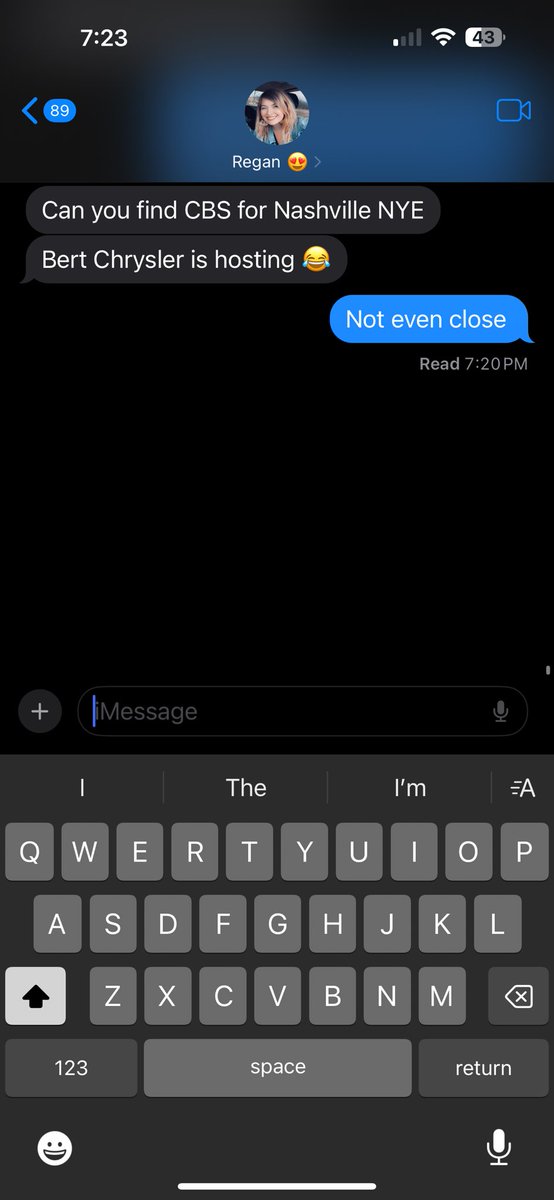 Huff92's tweet photo. @bertkreischer my gf clearly loves you 😂 https://t.co/qwiELYjw9w