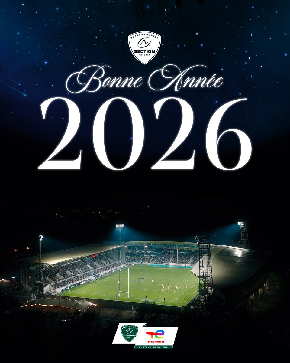 ✨ On vous souhaite une très belle année 𝟐𝟎𝟐𝟔 ! 

#HonhaSection