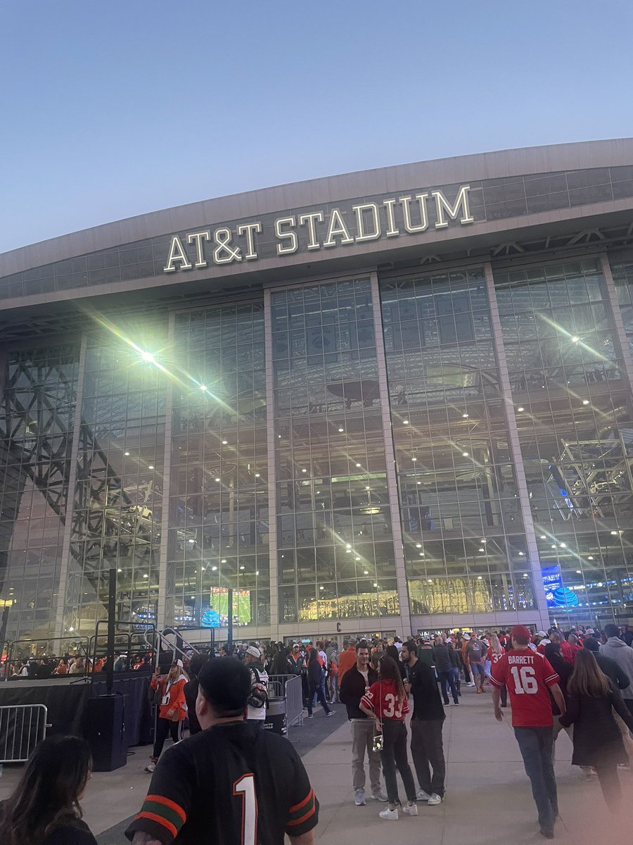 What a start for The U here in Jerry’s World….

It’s 14-0 after a pick 6.