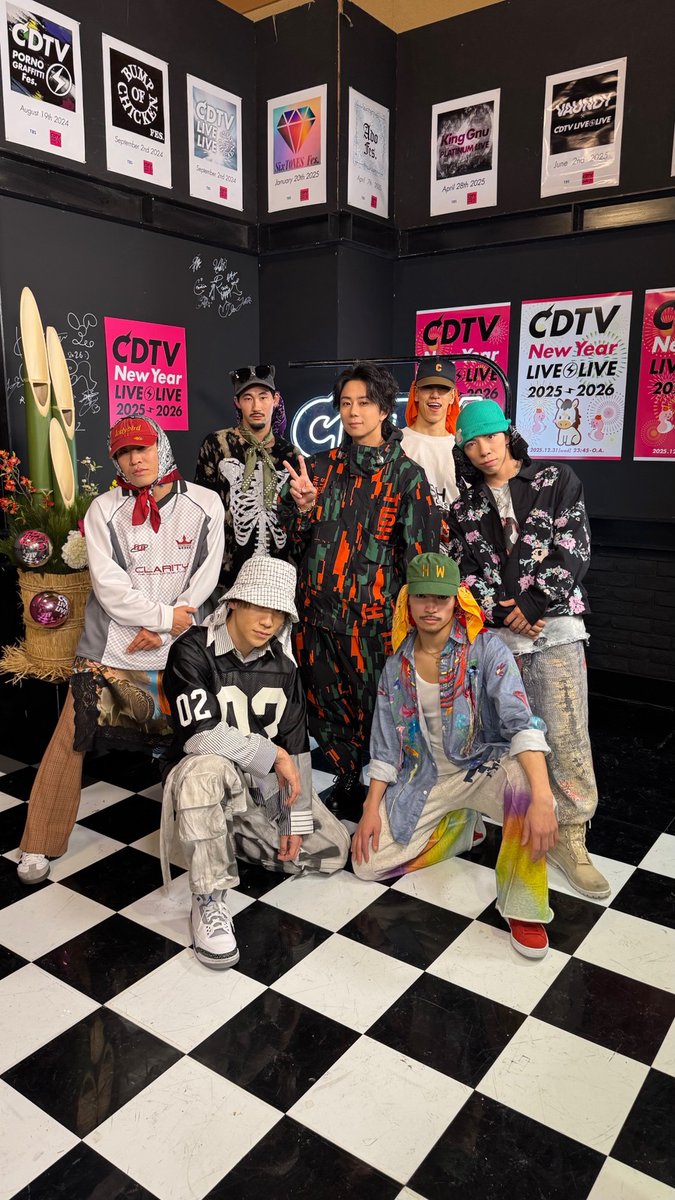 CDTVライブライブ ありがとうございました！ @TBSCDTV 2026年も