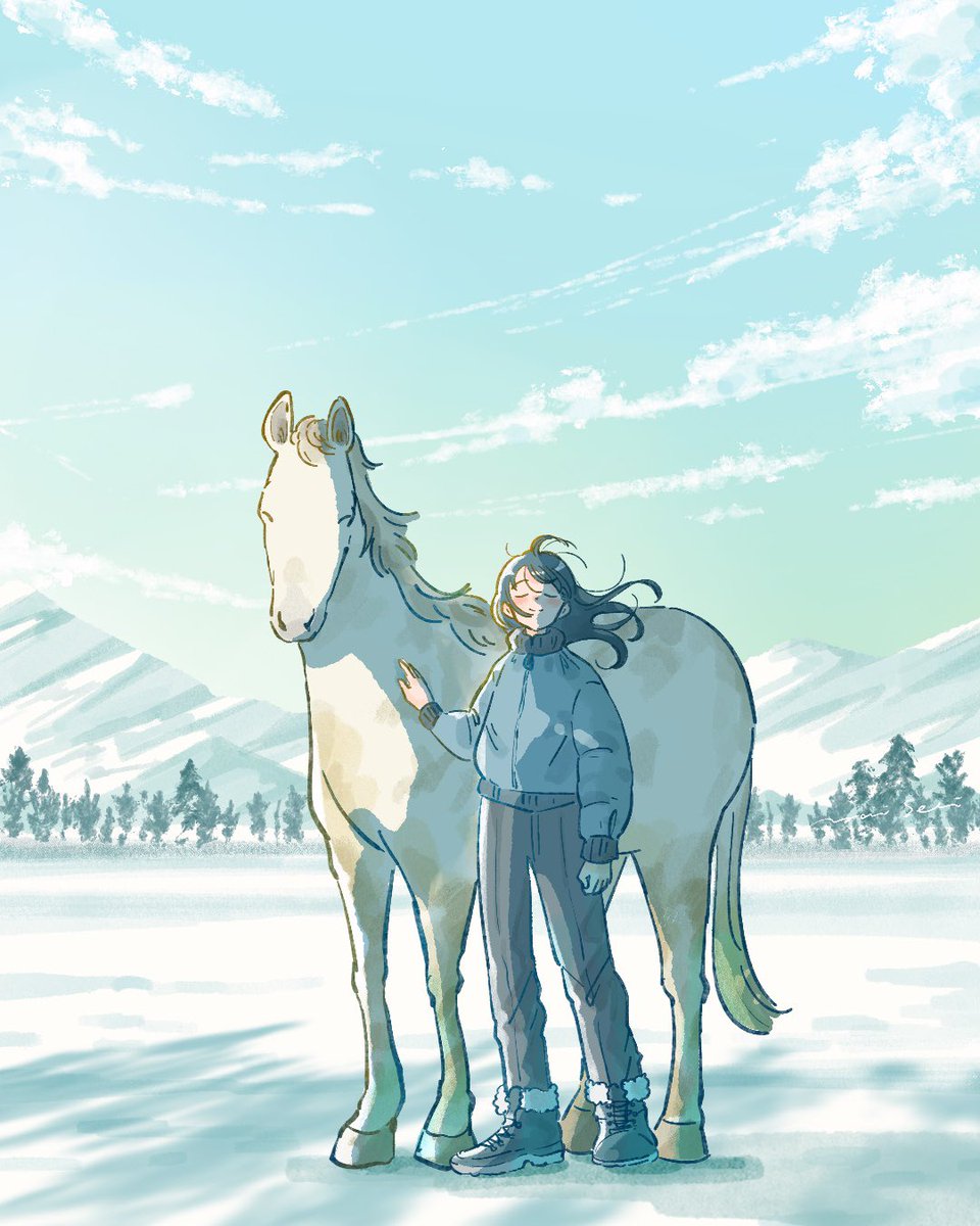 白く凛とした、一月の香り