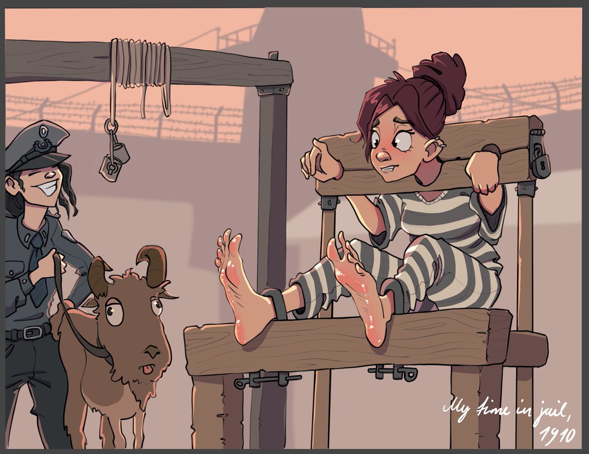 TheHunter1338's tweet image. Good old memories from jail time🐐What did this poor inmate do to deserve such harsh treatment?😏