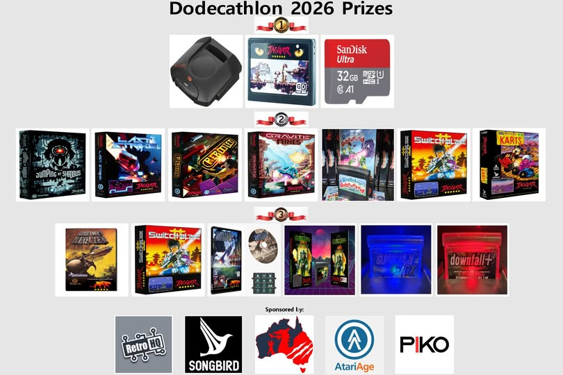 Who wants to ... WIN A JAGUAR SYSTEM???
patreon.com/posts/147124033
See you there!

patreon.com/posts/147124033