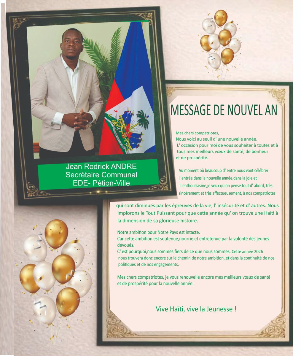 André Jean Rodrick tweet media