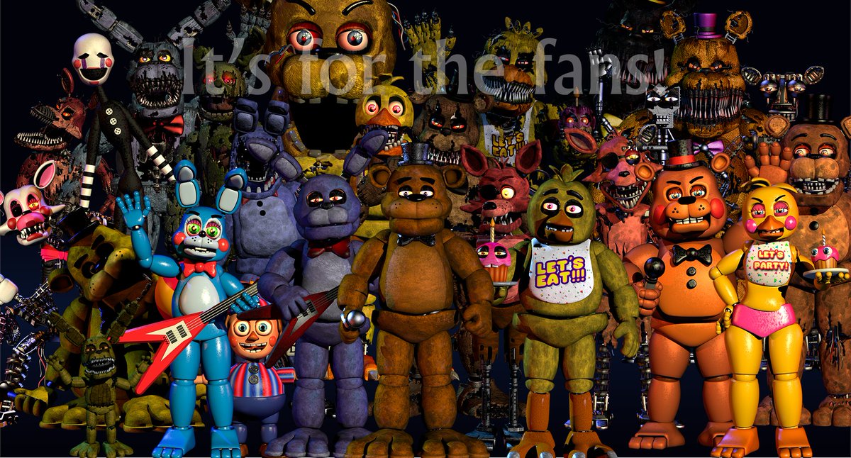 SayoBunnySun's tweet image. Thank you poster if it was made in 2025 (ITS FOR THE FANS)

#fnaf2movie #FNAFMovie