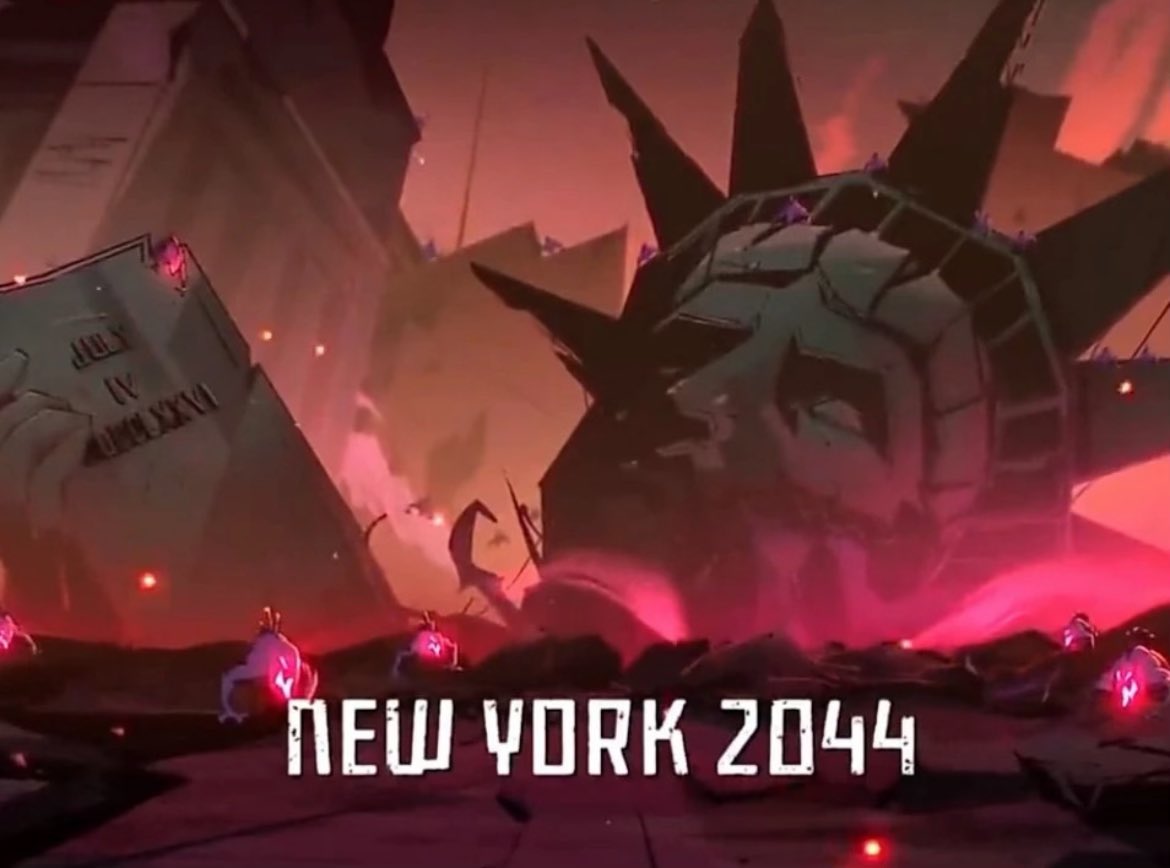 Daily_Mad_Dogs's tweet image. new years lowkey scary coz we’re 1 year closer to the Krang future of 2044…