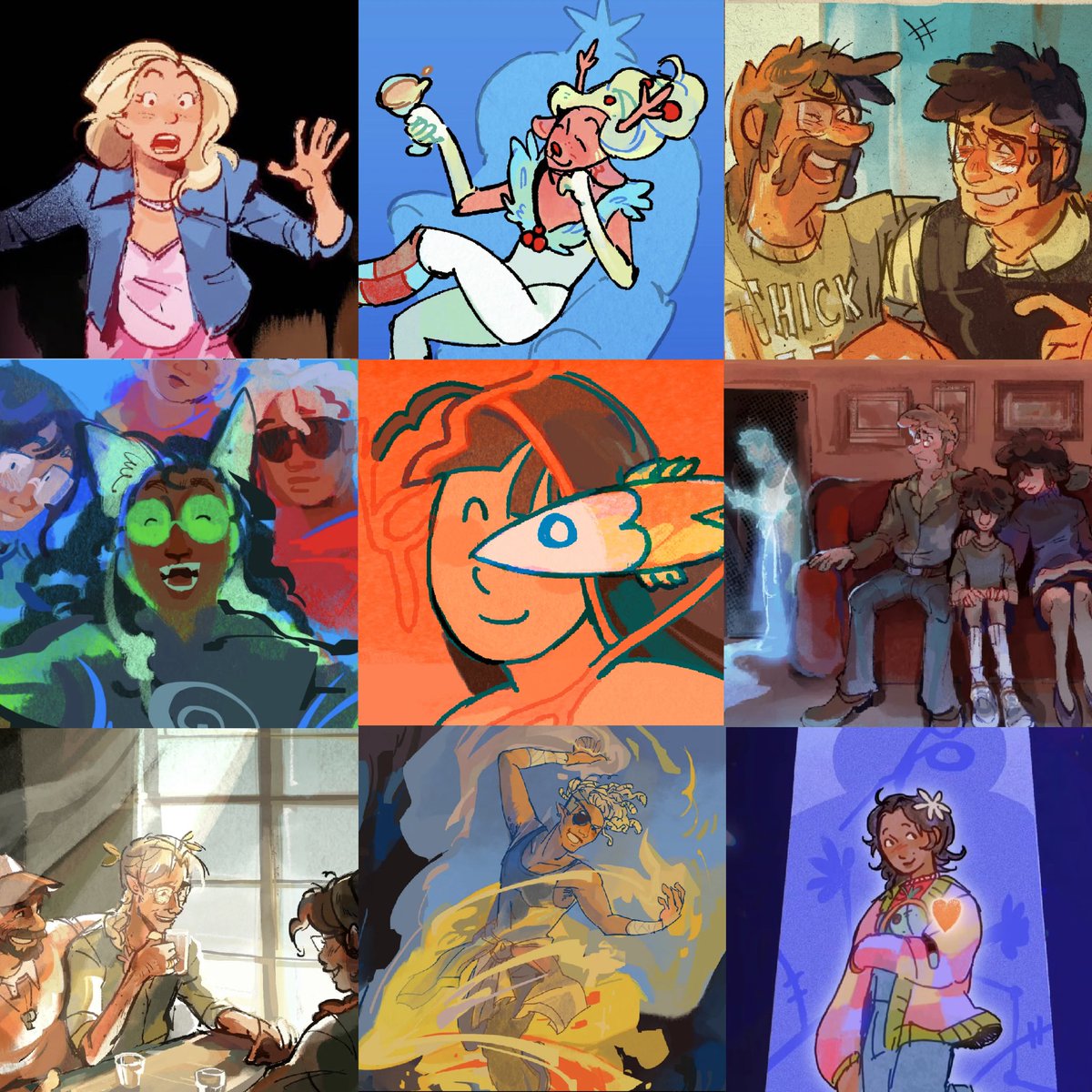 pittermogged's tweet image. my 2025 art vs artist !!