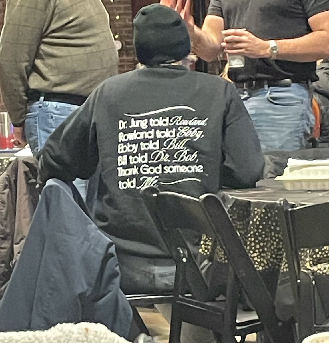 sober_empath's tweet image. I love his shirt 🥹

#RecoveryPosse #sober #soberlife