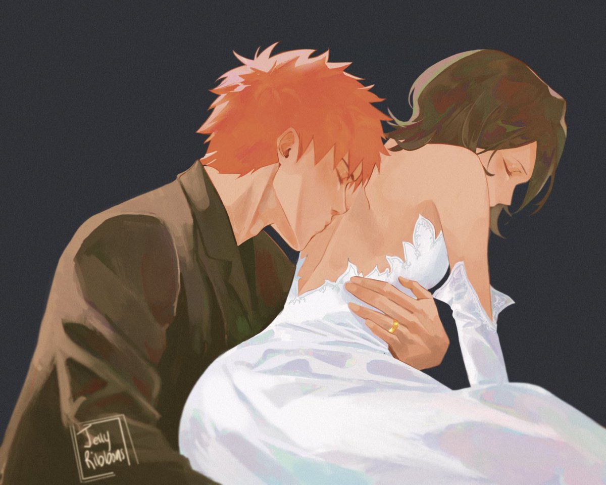 jellyribbons's tweet image. Wedding night #BLEACH #ichiruki