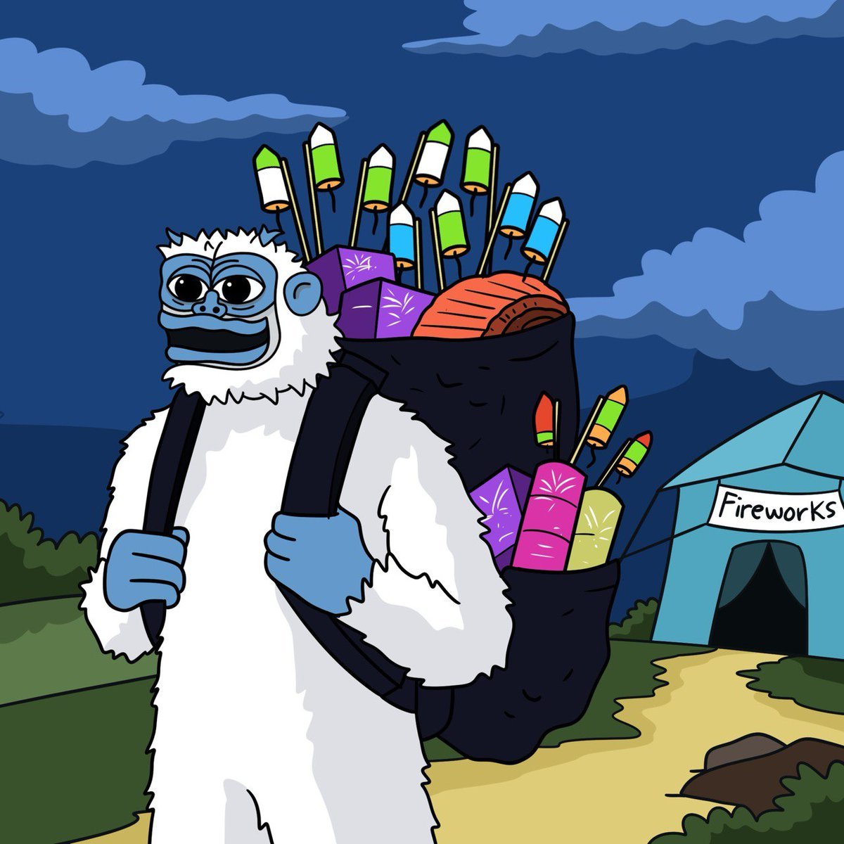 Happy New Year, Yetis! 🥳🥶

We ready to light this year up!🧨 <a href="/lofitheyeti/">Lofi The Yeti</a> is leading the way to a bright and meaningful New Year 🎆

Not only has LOFI made partnerships and new friends with on-chain Memes, he's even traversed the mountains to make ones on different chains. 🏔️
