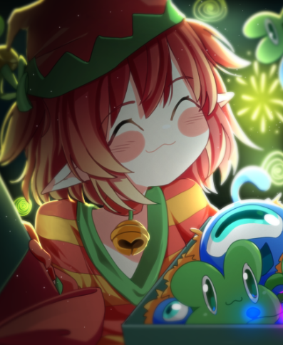 FuyoCloverfield's tweet image. WAOOO!!! HAPPY 2026 EVERYONE!!! 
Your local wish-granting leprechaun will be wishing everyone a lucky new year! 
Onwards to many much fun times at both sides of the rainbow!!!🍀