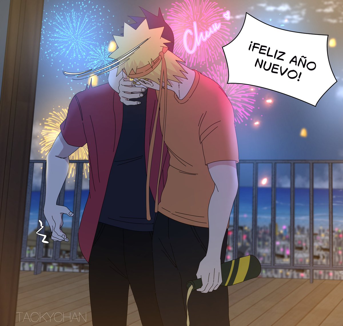 Feliz año nuevo 🥰🥳🎆🎇🎇

#narusasu