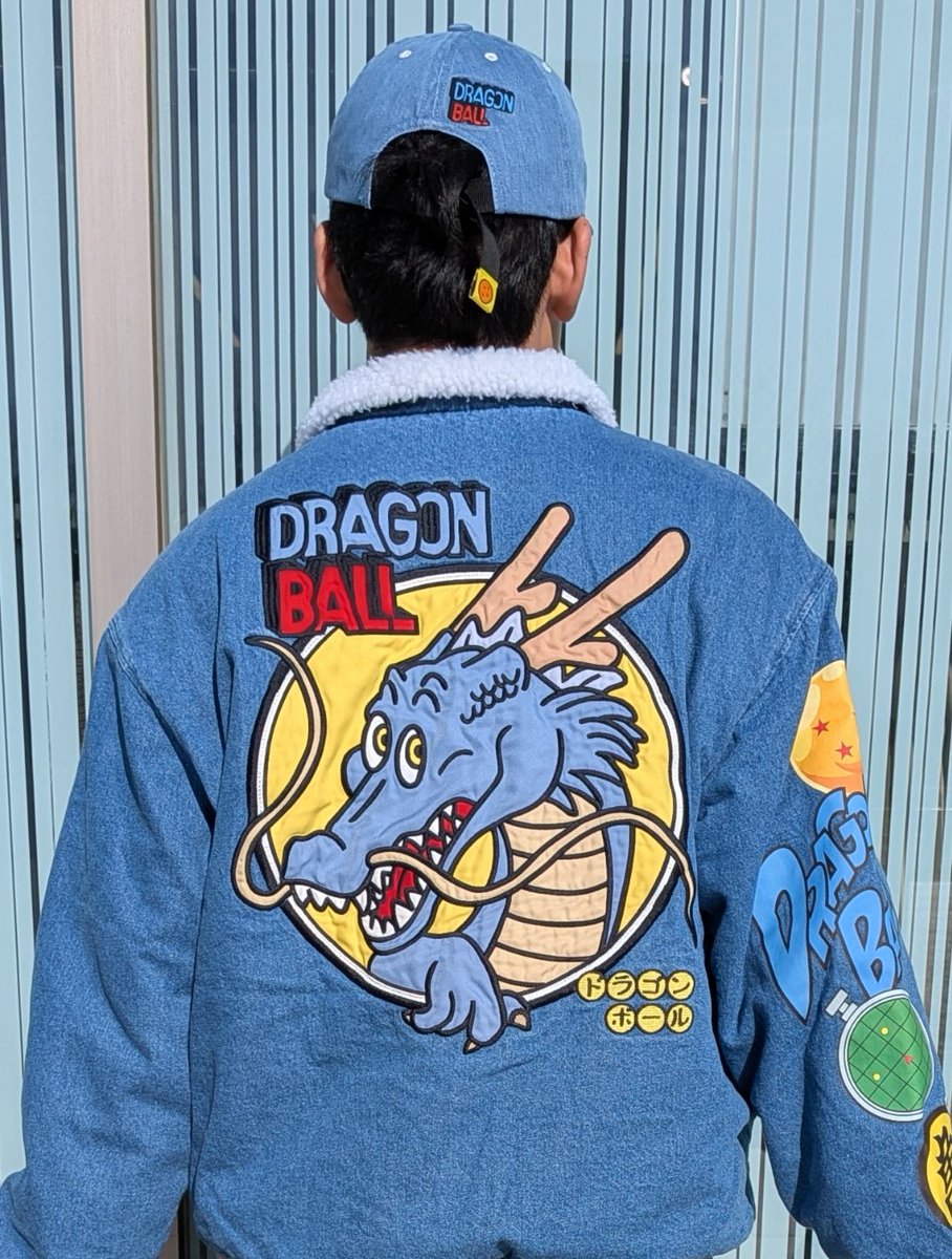 BREEZE ドラゴンボール コラボアイテム ボアジャケットとキャップを