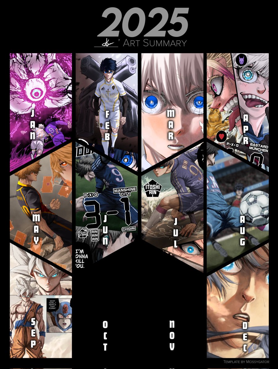 My year,  #mangacoloring