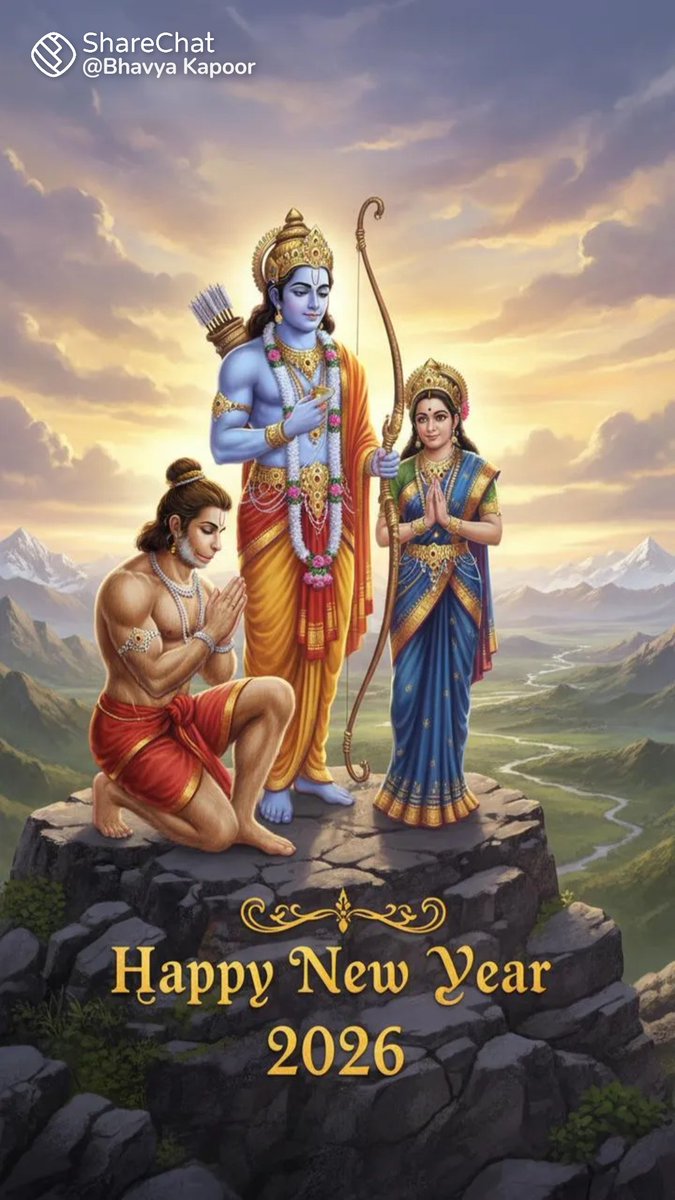 anujparihar80's tweet photo. 💐🚩🙏जय जय रघुनन्दन जय जय श्री राम जय जय सियाराम 💐🚩🙏
🙏💐आप सभी को और आप सभी के पूरे परिवार को नव वर्ष की हार्दिक बधाई एवं शुभकामनाएं.💐🙏 https://t.co/N2HB8oibRb