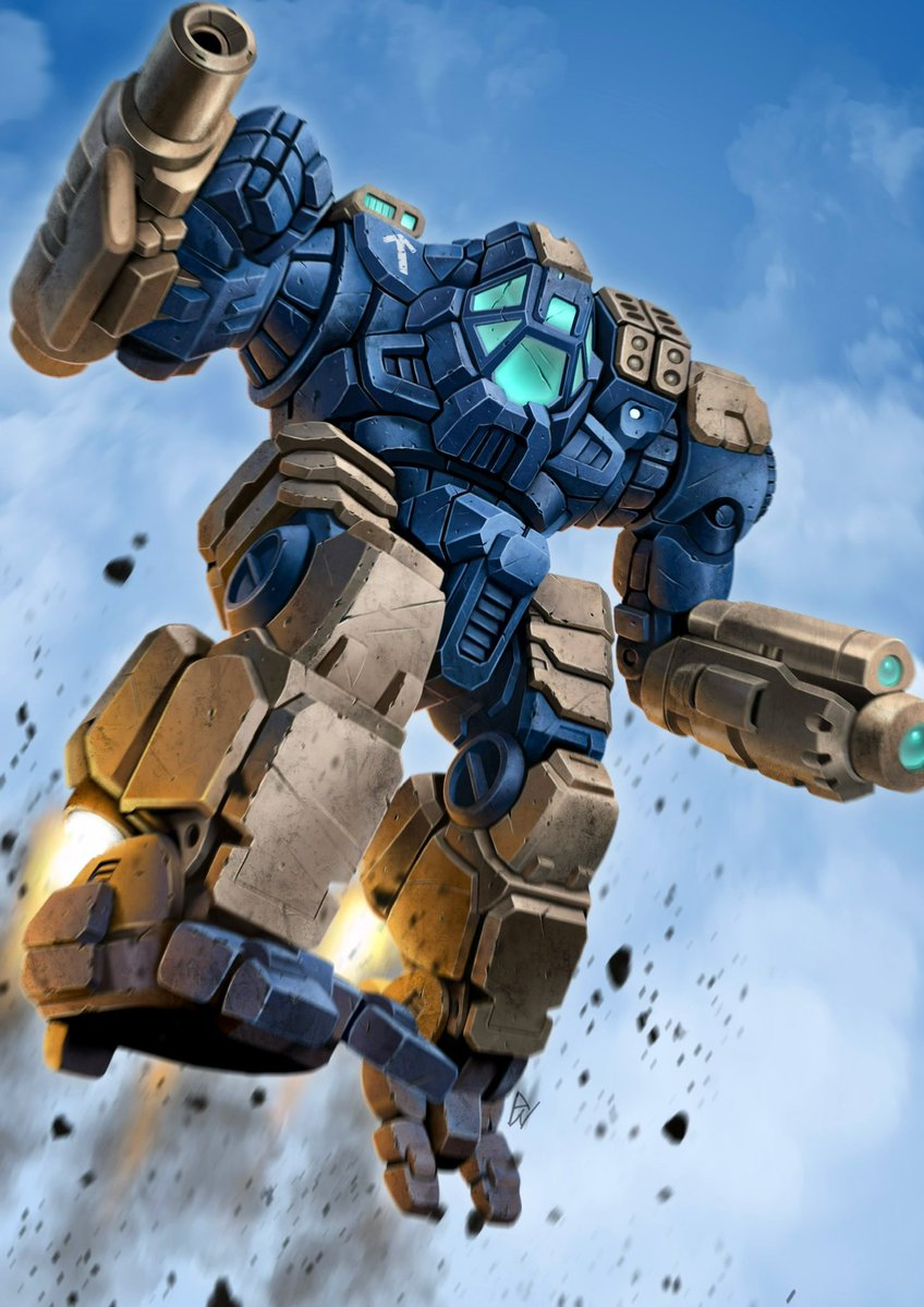 PrimateNemesis's tweet image. Battletech Grizzly

Commissioned by @Ganglosaxonnne 

#battletech #mechwarrior