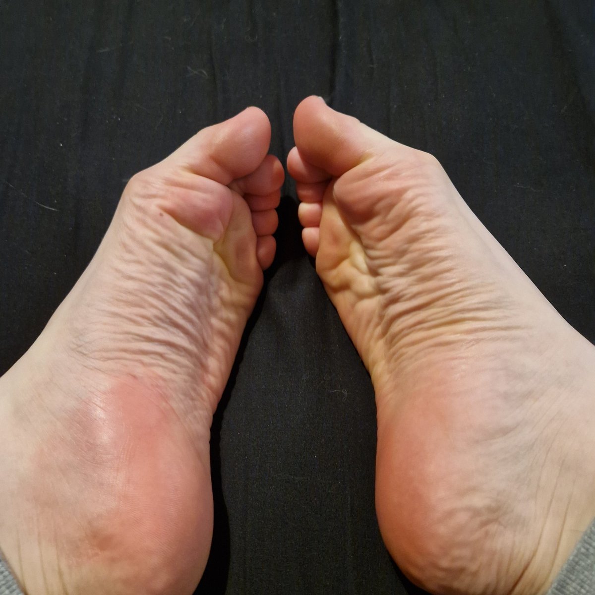 sleepy_feet98's tweet photo. Happy New Year! Feet so good even the cat couldn't resist 🤭
This year, I plan on posting more frequently and hopefully hitting 100 followers 🥳
#HappyNewYear2026 #NewYear2026 #feet #barefoot #soles #toes #footcloseup #softfeet #cat https://t.co/QDugo3PRjq