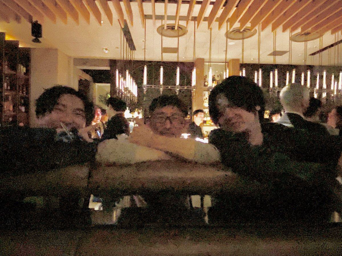 megusal3's tweet photo. 昨日の緒方さん、河野さん、海月くん、
3人並んでお話ししている感じがとってもかわいかったので、写真撮らせていただきました😊
#partytheplaywright
#alterego瀬戸内
#soundtype https://t.co/Kmbz8Rv8mL