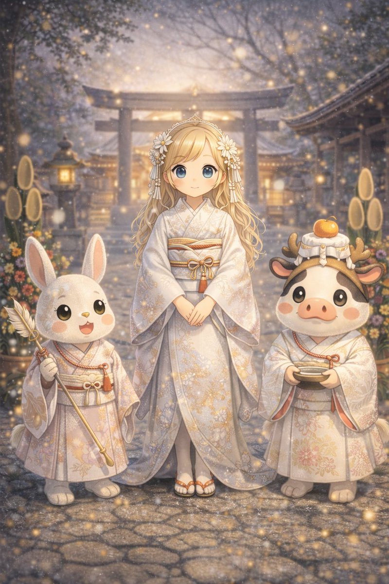 MARIOKIverse_x's tweet photo. 🪽新年の祈り / New Year Prayer🎍✨️
元旦の神社に捧げる、静かな祈り。
新しい一年が、やさしい光に包まれますように。
A quiet prayer at a Japanese shrine,
welcoming the New Year with sacred light.
#marioki #新年の祈り #NewYearPrayer #Angel #Fenrir #神社 #正月 #Sacred https://t.co/g8m9VsmORe