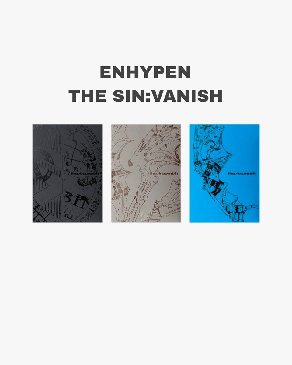 TitipTigerbear's tweet photo. 🐯 𝐏𝐑𝐄 𝐎𝐑𝐃𝐄𝐑 🇰🇷 🐻
ENHYPEN
THE SIN: VANISH X Selkor

𝐇𝐚𝐫𝐠𝐚 :
^Reguler (Forbidden, Afterlight, Storm)
   > Random 300.000 DP 175.000 est 500gram
   > Set 900.000 DP 460.000 est 1500gram

Random ✅️✅️✅️✅️
Set ✅️

‼️Naik Turun Harga Sesuai Berat Actual di Ina‼️ https://t.co/A5bzfe57pz