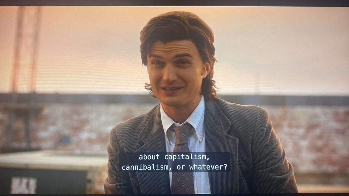 the concept of jonathan byers creating yellowjackets