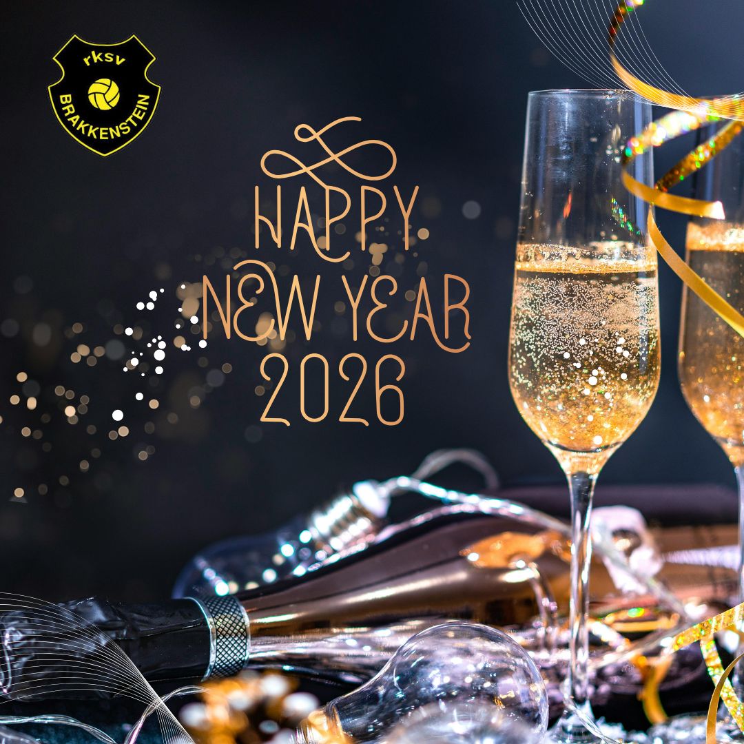 Wij wensen al onze leden, vrijwilligers, supporters, sponsoren en vrienden een gezond, gelukkig en sportief 2026 toe!

Bestuur rksv Brakkenstein