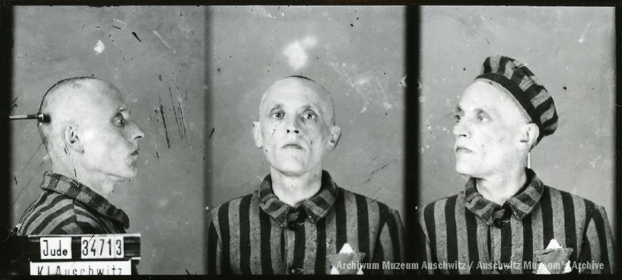 AuschwitzMuseum's tweet image. 1 January 1896 | A Polish Jew, Chaim Geminder, was born in Dębica. A worker. 

In #Auschwitz from 5 May 1942. 
No. 34713 
On 20 June 1942, he was shot while trying to escape from the camp.
---

📖 Jewish prisoners at KL Auschwitz: lekcja.auschwitz.org/29_zydzi_en/