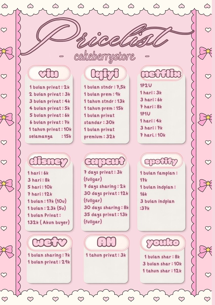 cakeberrystore's tweet image. APK PREMIUM LENGKAP + MURAH? 😱
yg murah murah gini ya pasti order di store cakeberry yaa beb!! 🤩🤩
#zonauang #zonajajan #apkprem