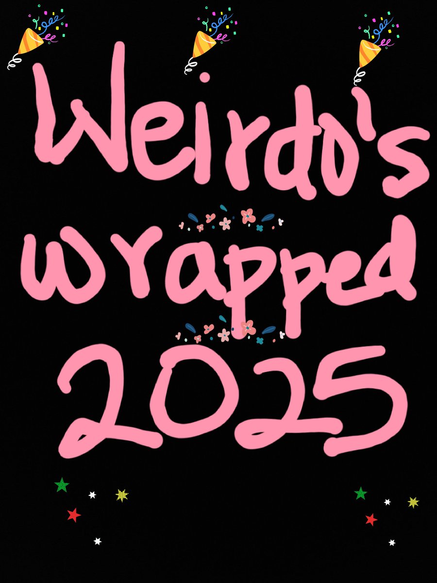 _miss_e__'s tweet photo. My 2025 book wrapped, btw happy new year to anyone who sees this. https://t.co/hwxbNYieEz