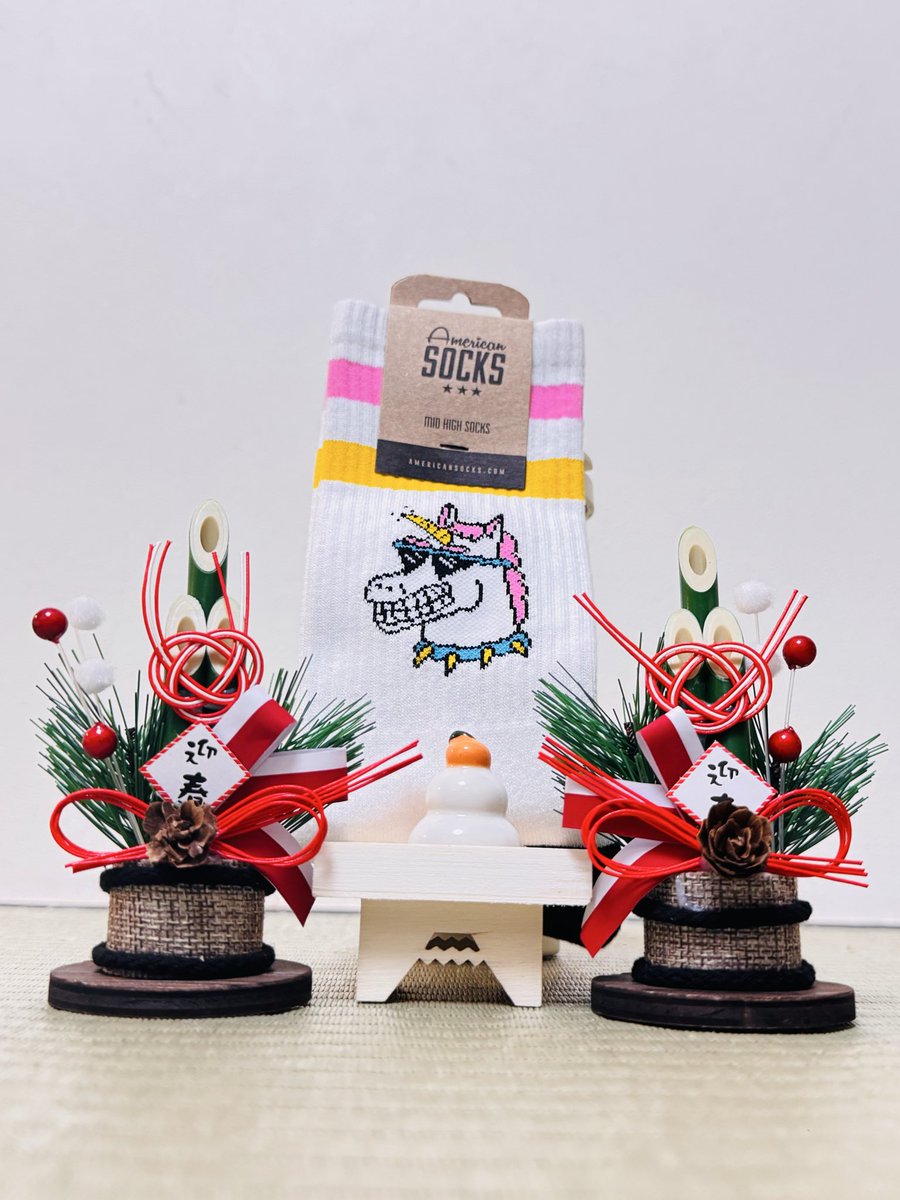 明けましておめでとうございます⛩
今年もよろしくお願いします🐎🧦