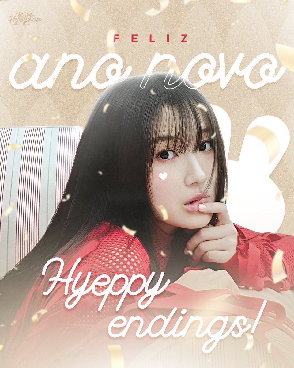 Desejamos Um Feliz Ano Novo Para 2026!🤍✨️

A Equipe KHYBRASIL deseja um feliz ano novo a todos os Hyeppyendings. Queremos agradecer a todos pelo carinho e apoio à nossa Hyeyoon, que o novo ano seja repleto de amor para todos nós!

🩷🎀🐰

#KimHyeyoon #김혜윤 #HappyNewYear2026