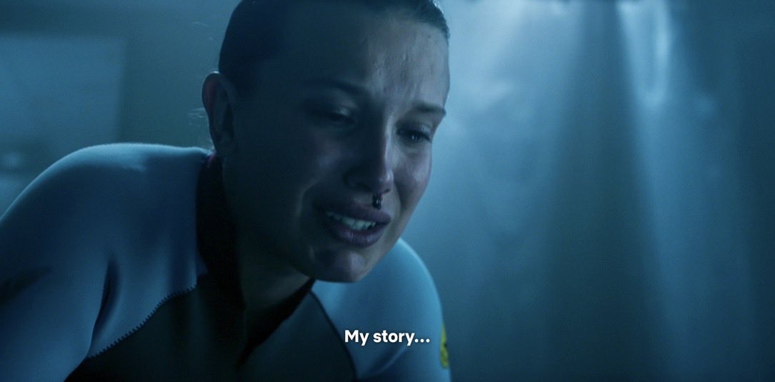 caitviswift's tweet image. goodbye kali we hardly knew you #StrangerThings5