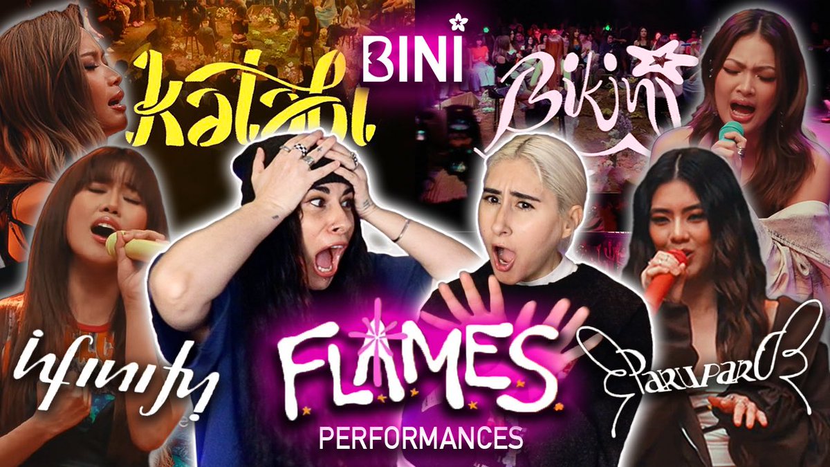 A CHAOTIC REACTION TO BINI FLAMES LIVE PERFORMANCES!

We watched the performance videos for Katabi, Bikini, Infinity, &amp; Paruparo! WARNING: BINI’s vocals may have made us go a tiny bit (or a lot lmaooo) insane… 😩

youtu.be/ggnazaDrwW8