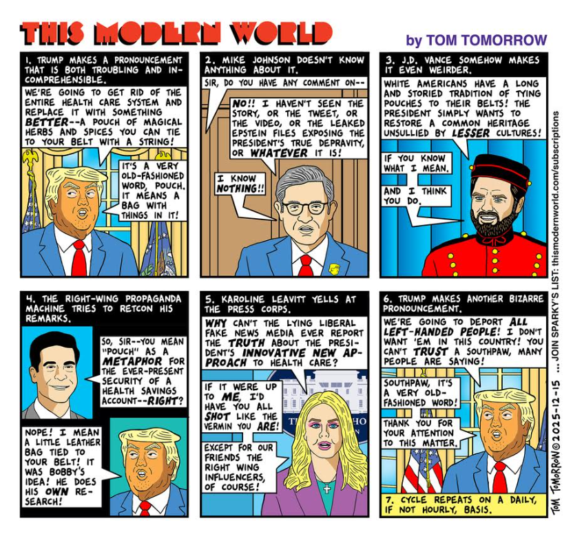 patrickcbrown's tweet image. Tom Tomorrow