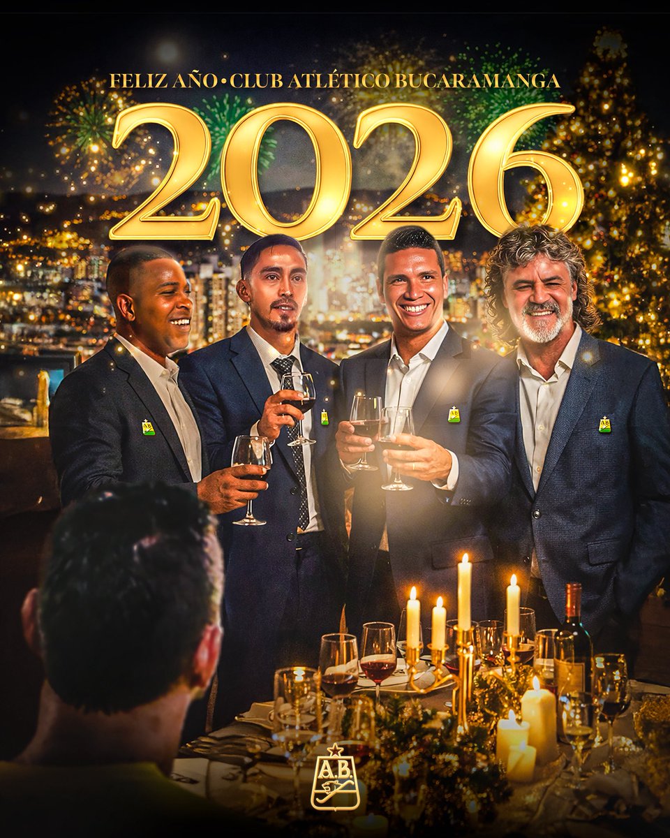 🎆Que nunca nos falten las alegrías, ni los abrazos en la tribuna. ¡¡𝐅𝐞𝐥𝐢𝐳 𝟐𝟎𝟐𝟔, 𝐋𝐞𝐨𝐩𝐚𝐫𝐝𝐨𝐬!!🥂💛💚