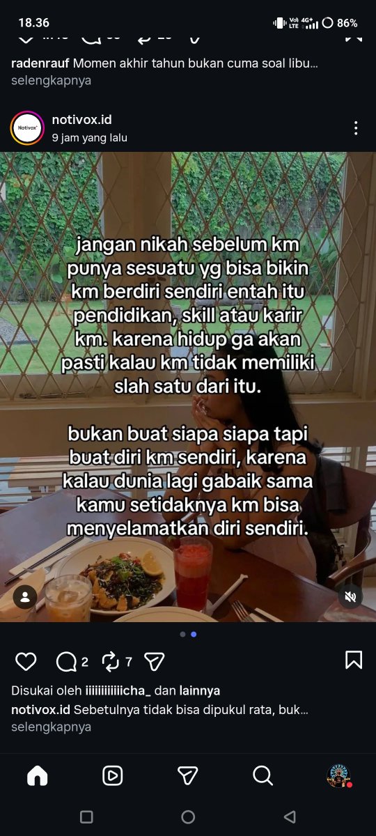 roy1alien's tweet photo. @tanyarlfes Baca ini nder, krn dunia ini makin lama makin jahat nder, jd setidaknya pny kerjaan utk menyelamatkan diri klu lg chaos https://t.co/UF02ZXagFV