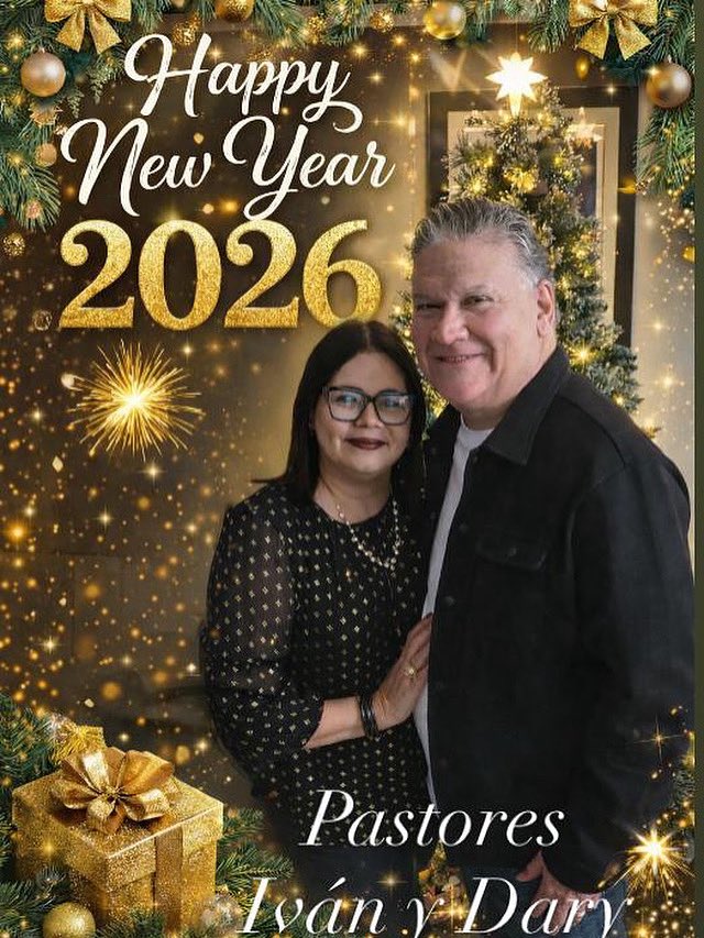ivandelatorrec1's tweet photo. Que este nuevo año sea uno lleno de bendiciones y mucha salud. Le damos gracias a Dios por cada uno de ustedes. Les amamos y bendecimos, Pastores Iván y Dary.  

"Happy New Year 2026" https://t.co/mqusFIKjNu