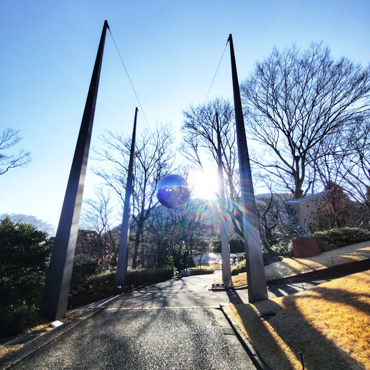 彫刻の森美術館 tweet media