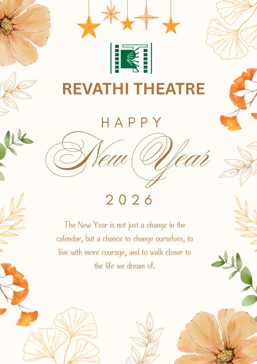 revathitheatre's tweet photo. #HappyNewYear2026 https://t.co/mi4Z3VLwMR