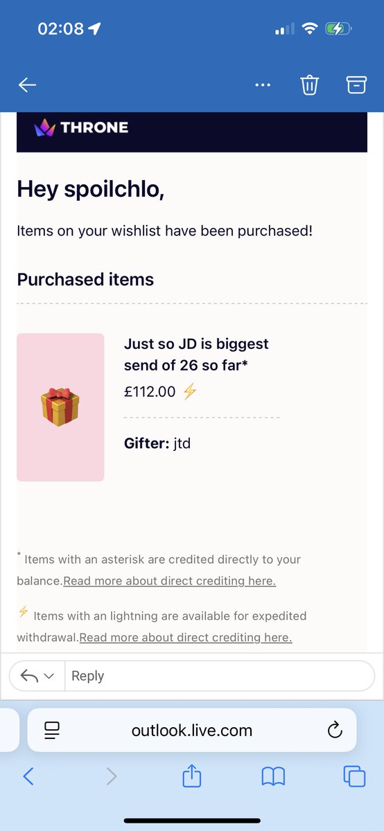 spoilchlo's tweet photo. Had to make him a special £112 send because he wanted to be the biggest so far 😴 someone top him and send spa day loool https://t.co/F9Qn4gfutk