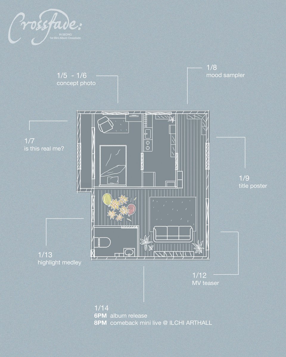 This is IN SEONG's room

IN SEONG 1st Mini Album [Crossfade:]
2026.01.14 6PM (KST)

#SF9 #에스에프나인 #INSEONG #인성 #Crossfade